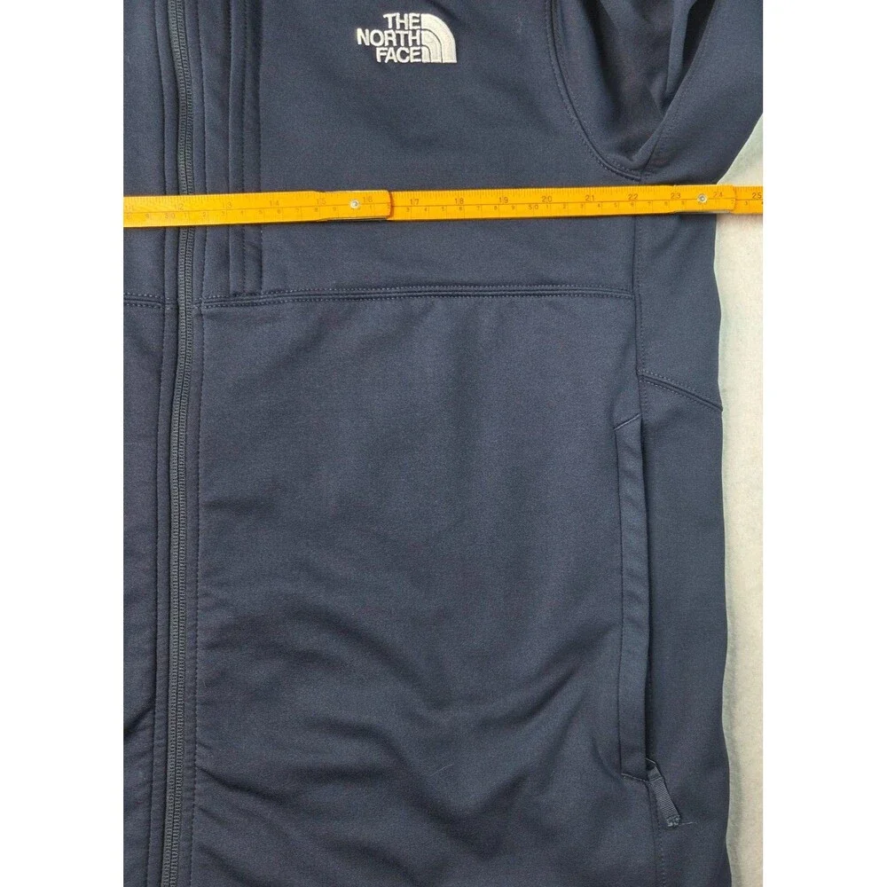 The North Face Soft Shell Jacket Men's XL Navy Full Zip